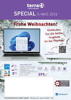 Seite eins vom Flyer